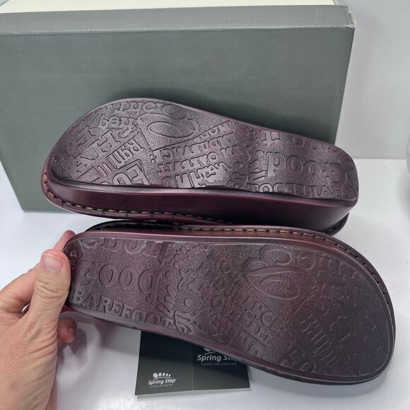 Spring Step Firefly Leather Loafer Camel Multi Women EU 37/6.5 NWB Art to Wear - Picture 9 of 11